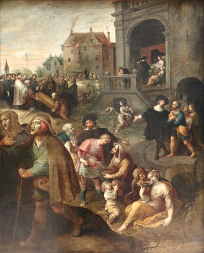 Las obras de misericordia de Frans Francken the Younger
